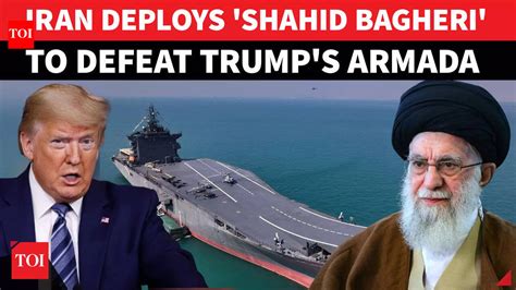 Iran Unleashes 'DRONE MONSTER' On Trump's Armada; Why IRGC's Warship ...