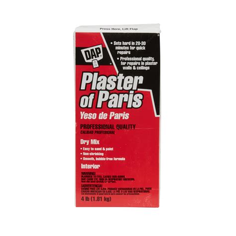 DAP 4-lb Carton Plaster Of Paris Plaster in the Plaster department at