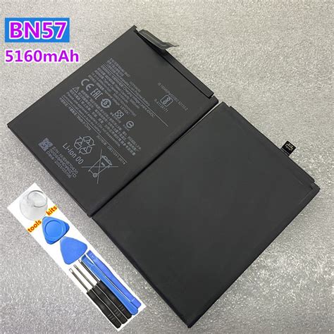 New Original Replacement Battery Bn57 5160mah For Xiaomi Bn57 Mobile ...