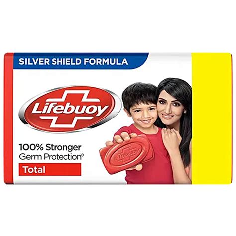 Buy Lifebuoy Total Soap 125 gm | 19 Minutes Delivery | Apollo Pharmacy