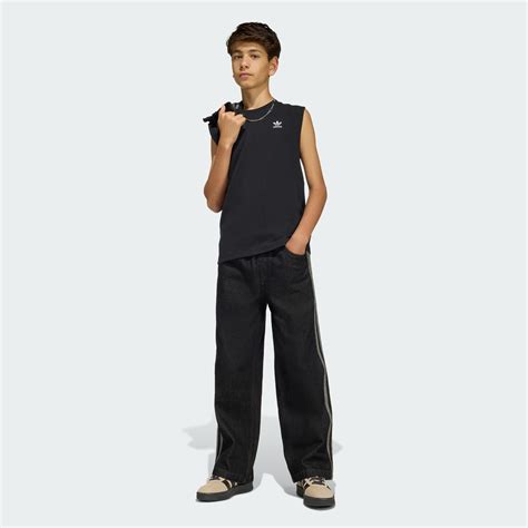 adidas FIREBIRD DENIM TRACK PANTS - Black | adidas India