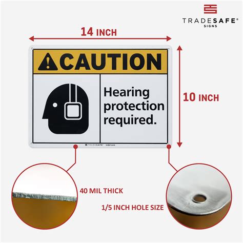 Image result for Hearing Protection Safety Signs