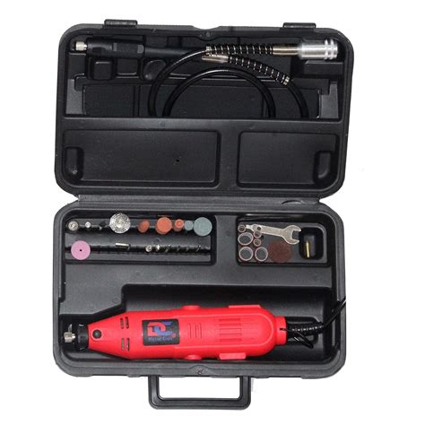 40-Piece Mini Rotary Die Grinder Tool Kit with Variable Speed & Accessories