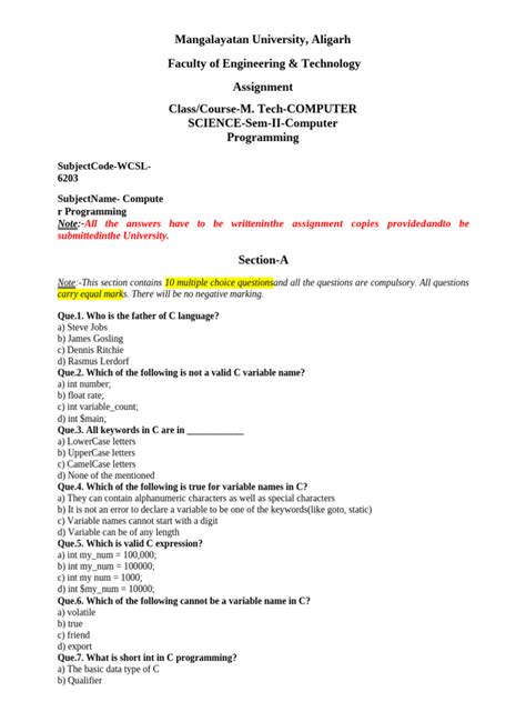 Image result for Example of an Assignment for Computer Programming Language by Student