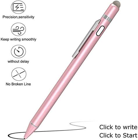 Amazon.com: KECOW Stylus Digital Pen for Touch Screens, 1.45mm fine ...