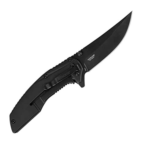 Kershaw 8320BLK Outright Black Pocket Knife, 3" 8Cr13MoV Stainless ...