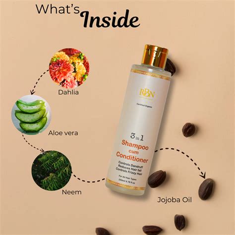 3 in 1 Shampoo Cum Conditioner – RBN Organics