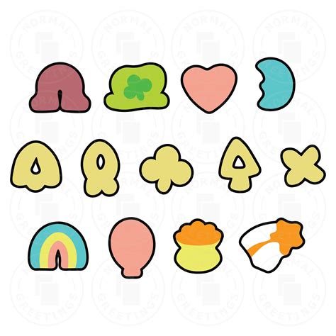 Lucky Charms Shapes