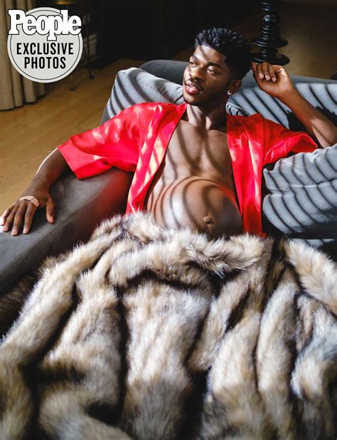 Lil Nas X Reveals He's Pregnant — with His Album — Announcement Photos