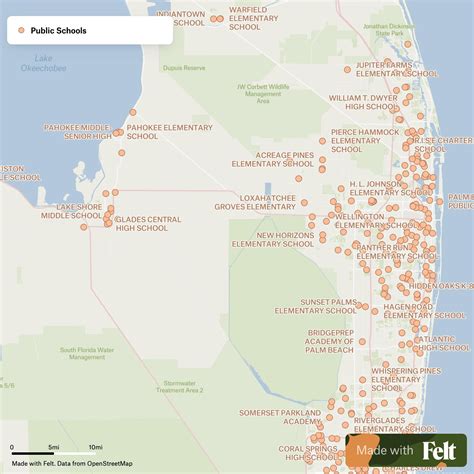 Zip Code Map of West Palm Beach | Beach Map