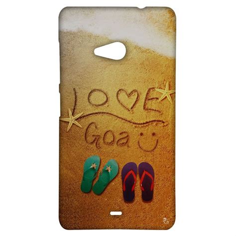 RANGSTER Love Goa-Goa-Matte Finish Mobile Case For Microsoft Lumia 535 ...