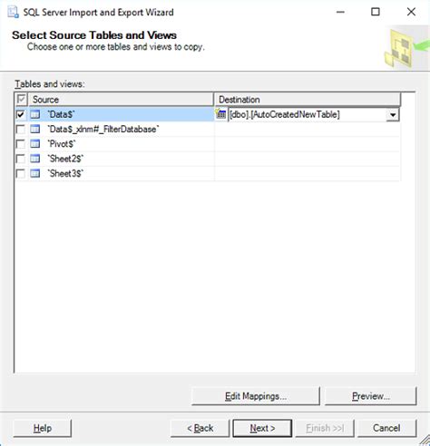 Unable to Import Excel File into Microsoft SQL Server 的图像结果