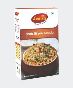 jenish Shahi Biryani Masala (100g) Price in India - Buy jenish Shahi ...