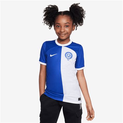 Nike Kids Atletico Madrid 23/24 Away Dri-Fit Stadium SS Shirt - Old ...