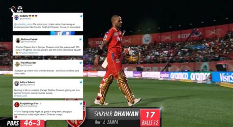 "Pls retire from cricket, focus on Insta reels" - Fans troll Shikhar ...
