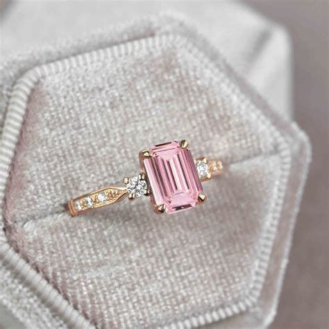Pink sapphire ring – Artofit
