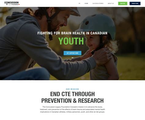 Concussion Legacy Foundation Canada - Étude de cas
