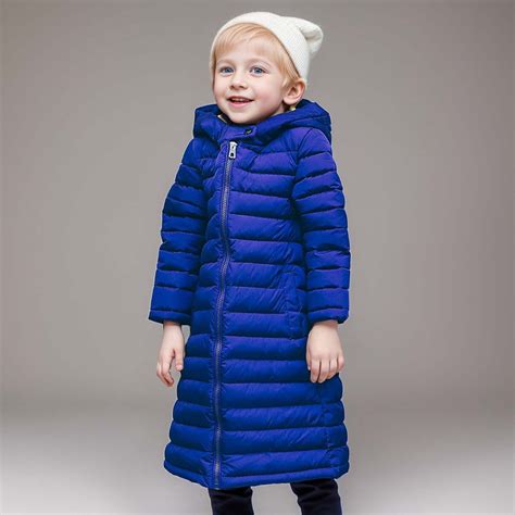 Girls Down Jacket Lightweight Hooded Coat for Kids Packable Winter ...