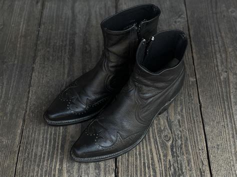 Side Zip Western Short Boots | Haole