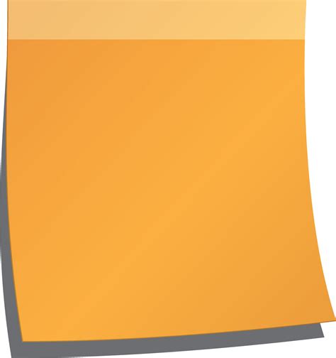 Sticky note PNG