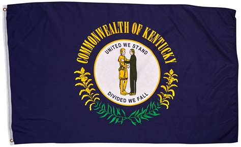 Amazon.com : State Flag Kentucky 3x5 3 x 5 Large Banner : Outdoor Flags ...