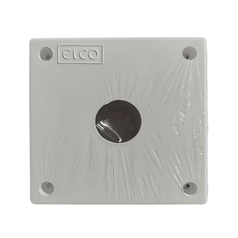 Elco PVC Box for CCTV Camera 4x4 - Waterproof, Pack of 5 with ...