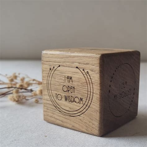 Affirmation Cube — Khojcrafts