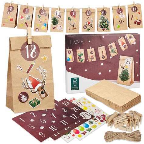 Homemade Advent Calendar Bags at Liam Hinkler blog