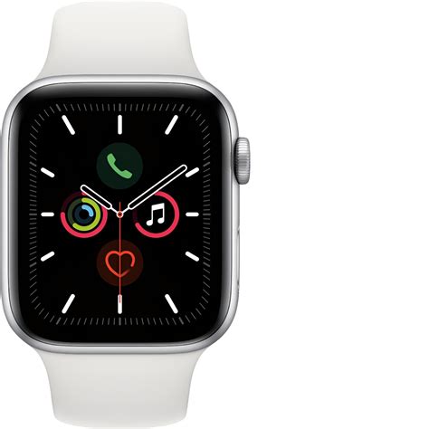 Apple Watch Gen 5 Series 5 44mm - Silver Aluminum, India | Ubuy
