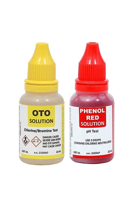 Pool Test Kit Cl + pH - Refill – Swimming Pool India