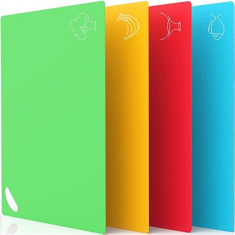 Buy Flexible Cutting Board CHIENTUNG Cutting Mats Plastic Chopping Mats ...