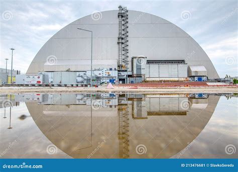 Chernobyl New Safe Confinement. Editorial Image | CartoonDealer.com ...