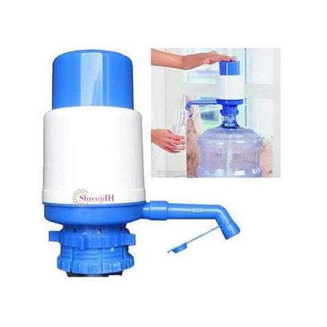 SHREEJIIH Manual Hand Press Dispenser Pump for Bisleri Barrel Mineral ...