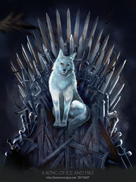 Game Of Thrones Direwolf Ghost