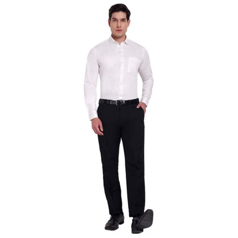 Men’s White Formal Shirt Cotton,Slim Fit,Full Sleeve – GarmentGlobe