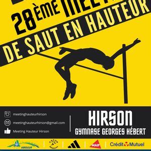 Meeting de saut en hauteur dHirson, Hirson, Fourmies, 18 January 2025 ...