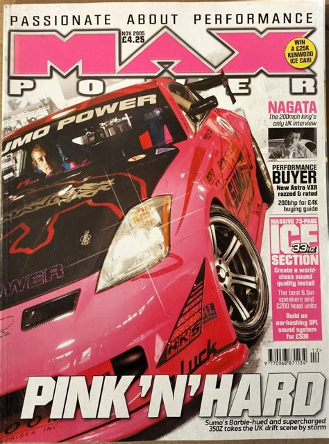 Max Power November 2005 Magazine Back Issue. Max Nov 2005