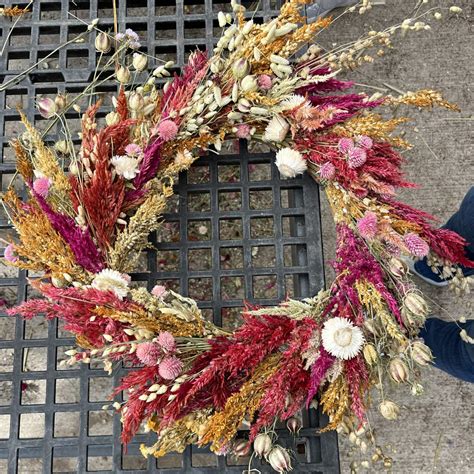 Dried Flower Wreath Workshop - Natick Community Organic Farm
