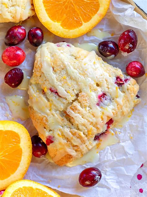 Cranberry Orange Scones - Mom On Timeout