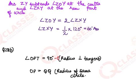 Q28 (a) In the figure (i) given below, O is the centre of the ...