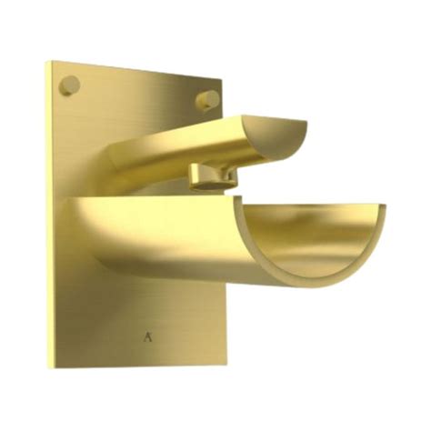 Gold Single Flow Waterfall Shower (Standard Size Shower) – Decure.in