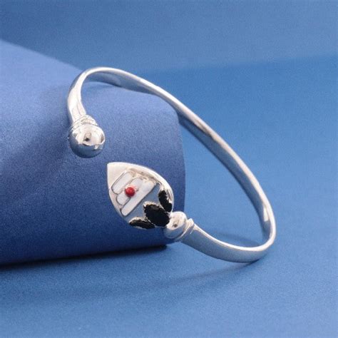 Elegant 925 Silver Vel Kada for Kids KKD-93 – P S Jewellery