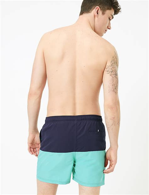 Buy Quick Dry Colour Block Swim Shorts at Marks & Spencer