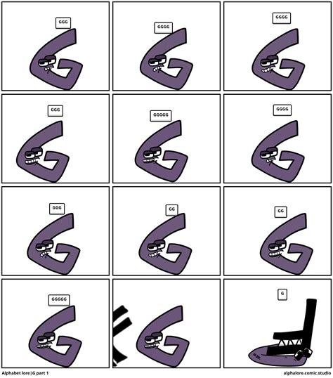 Alphabet lore|G part 1 - Comic Studio