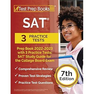 Buy SAT Prep Book 2022 - 2023 with 3 Practice Tests: SAT Study Guide ...