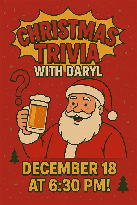 Christmas Trivia with Daryl!, 310-316 Church Street, Burin, NL, Canada ...