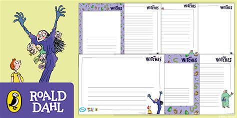 The Witches: Page Borders