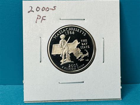2000-S Massachusetts 50 State Quarter - For Sale, Buy Now Online - Item ...