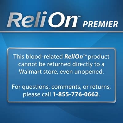 ReliOn Premier Blood Glucose Test Strips, 50 Count India | Ubuy