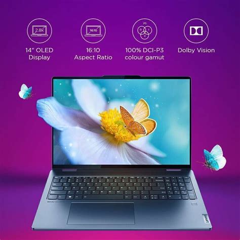 Lenovo Yoga 7 OLED AMD Ryzen 7 Octa Core 7735U - (16 GB/1 TB SSD ...